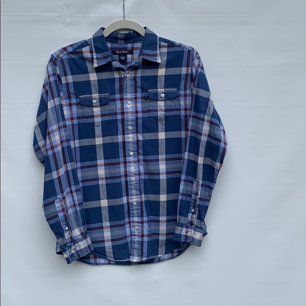 Boys Brooks Brothers Plaid Button Down